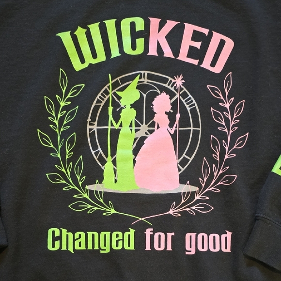 Gildan "Wicked" Changed For Good Sweatshirt - Picture 2 of 6